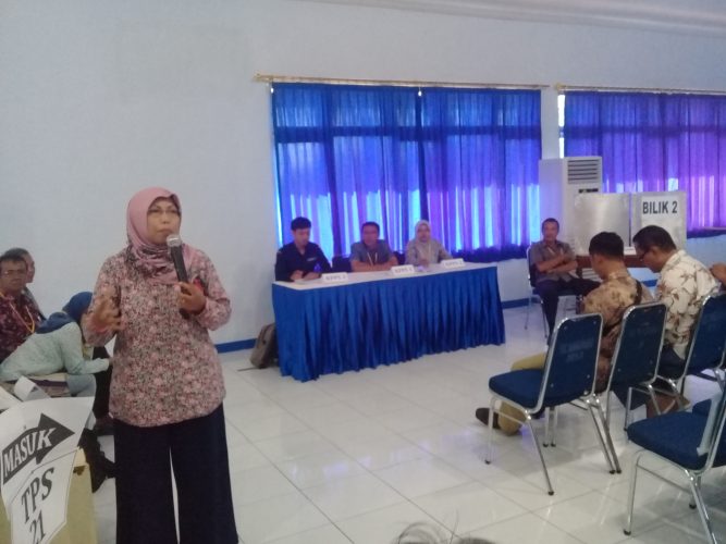 SIMULASI PEMUNGUTAN DAN PENGHITUNGAN SUARA PILKADA TAHUN 2018